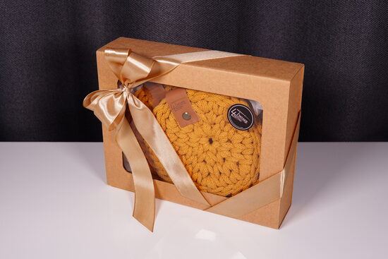 Mazie galda paliktņi - Mustard